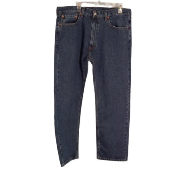 Levi 505 38 x 29 Denim Blue Jeans Straight Leg Pants